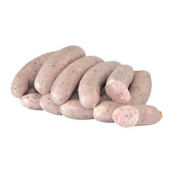 Poliwczak Weißwurst mit Meerrettich /  Chrzanowa Swiateczna 0,5 kg 